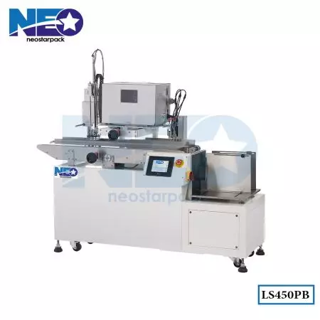Labeller and automatic feeder with printer